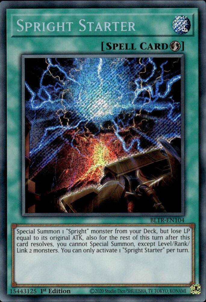 Yu-Gi-Oh! TCG - Spright Starter BLTR-EN104