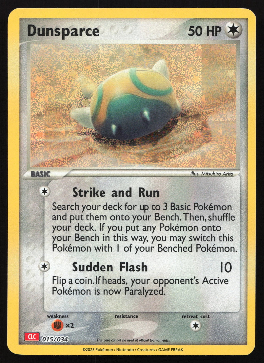 Pokemon TCG - Dunsparce #015