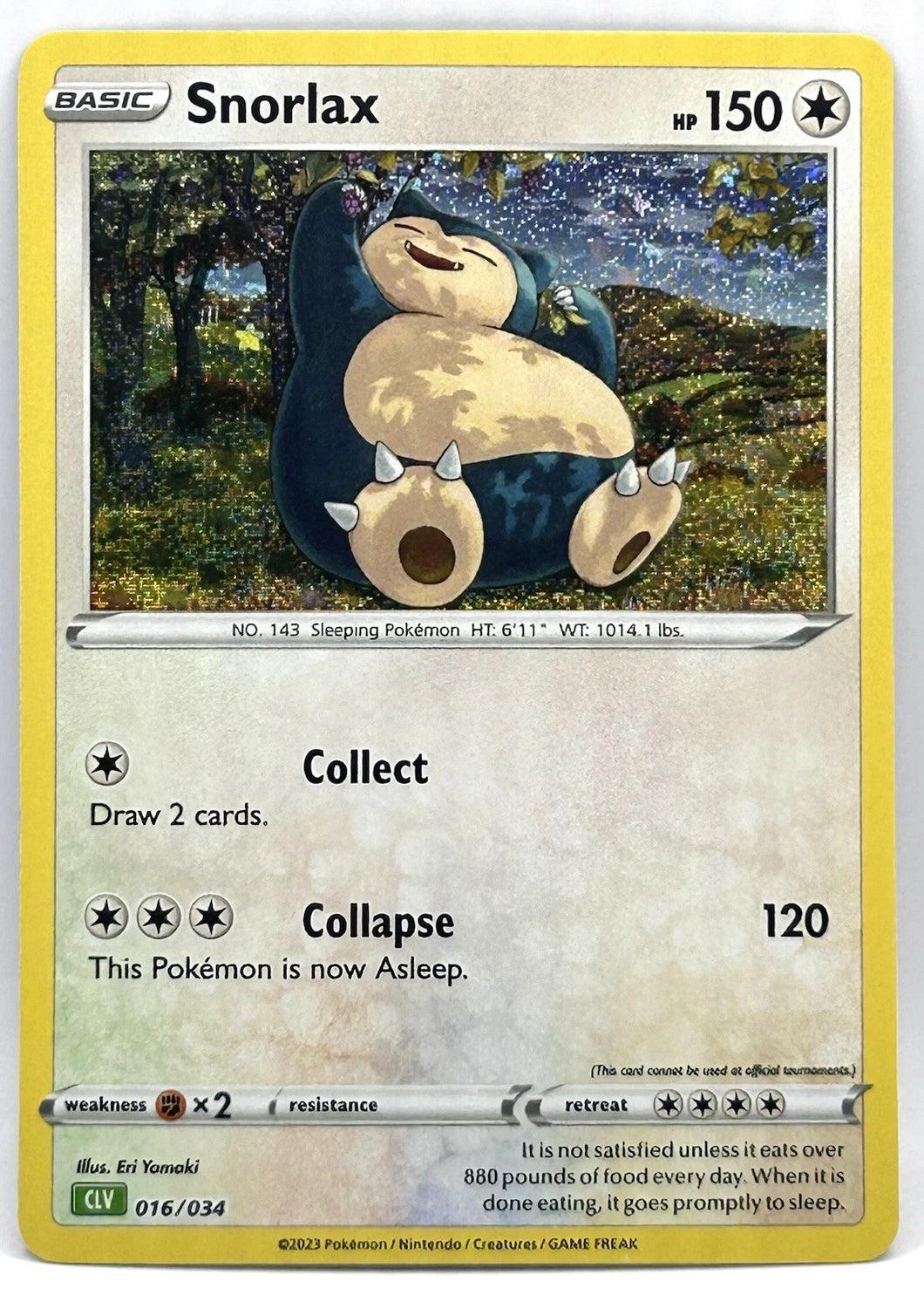 Pokemon TCG - Snorlax #016