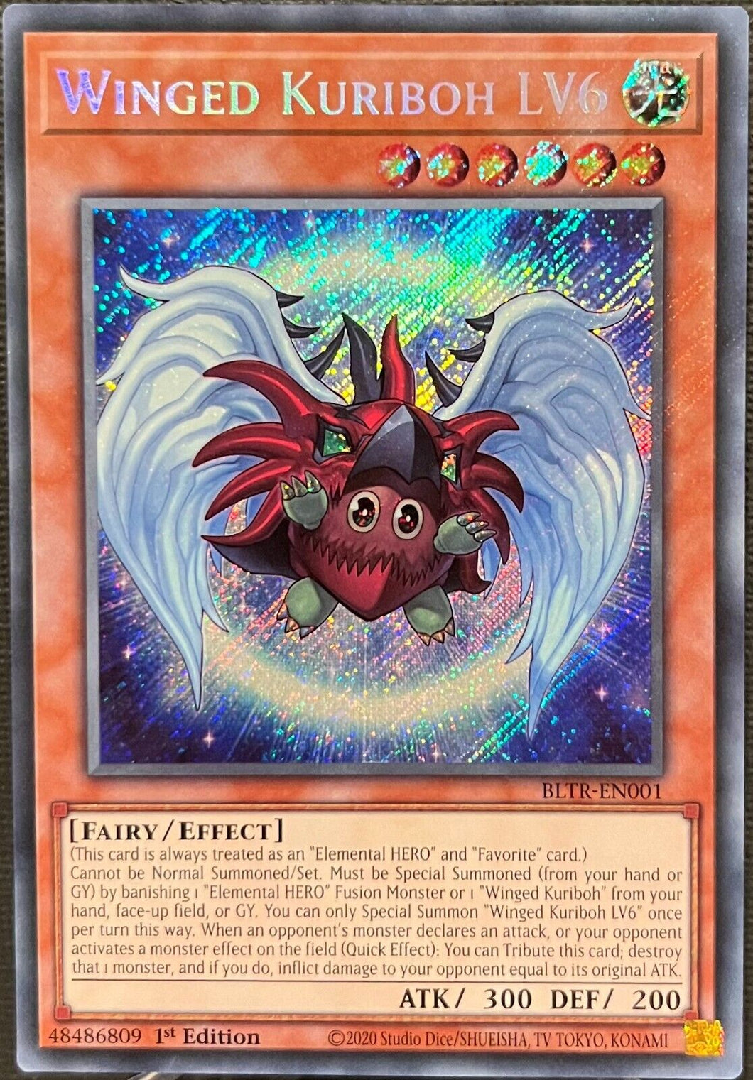 Yu-Gi-Oh! TCG - Winged Kuriboh LV6 BLTR-EN001