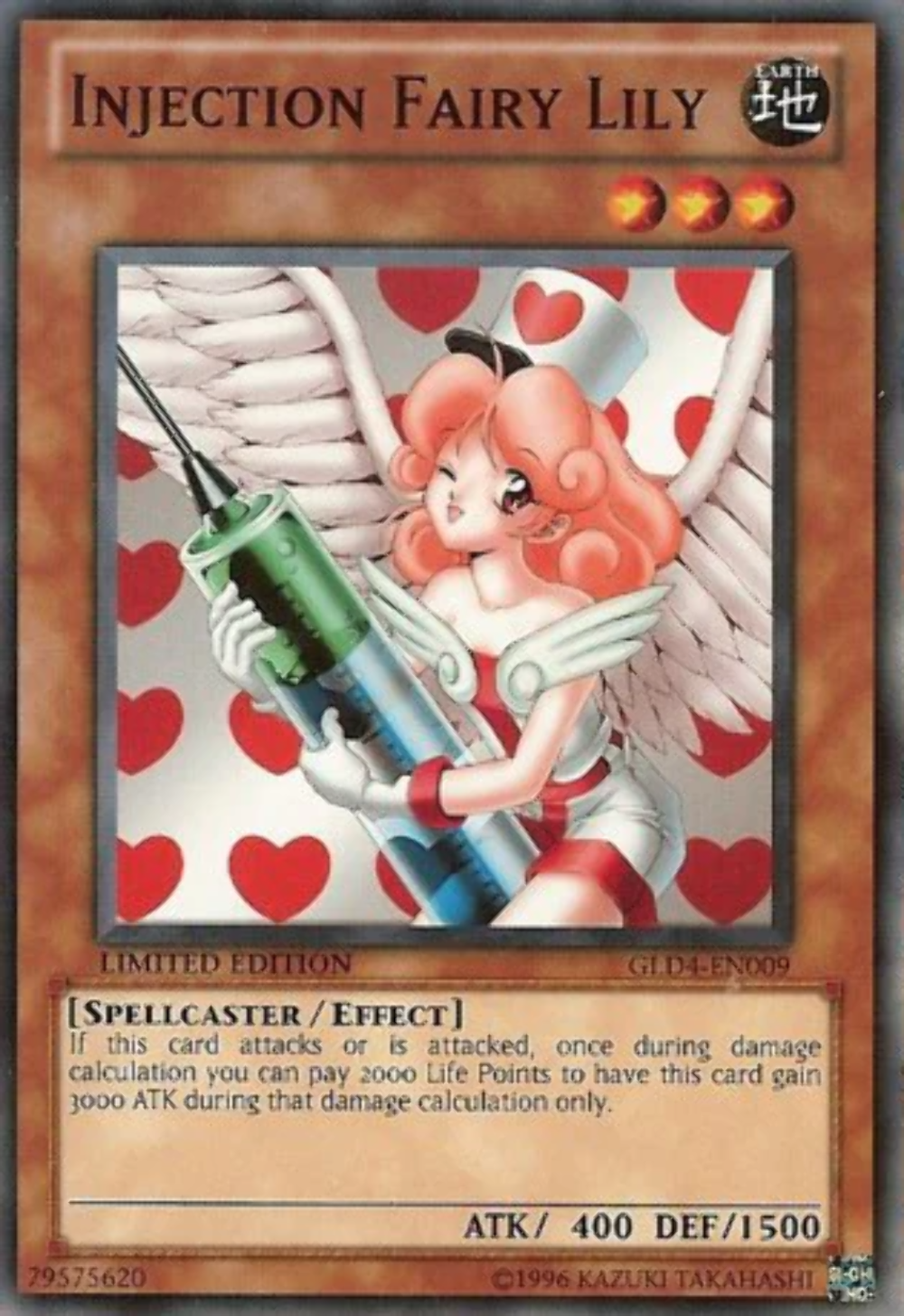 Yu-Gi-Oh! TCG - Injection Fairy Lily GLD4-EN009