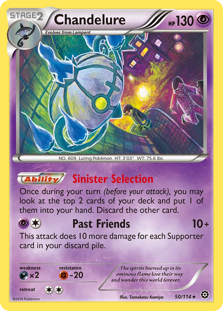Pokemon TCG - Chandelure #50