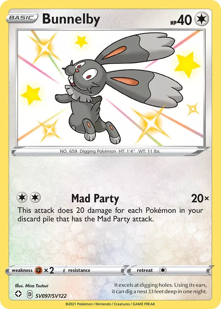 Pokemon TCG - Bunnelby #SV097
