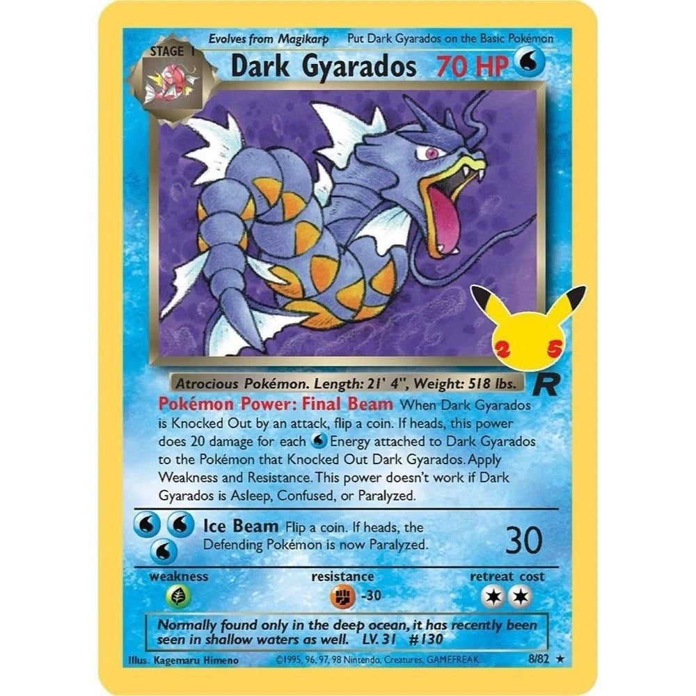 Pokemon TCG - Dark Gyarados #8