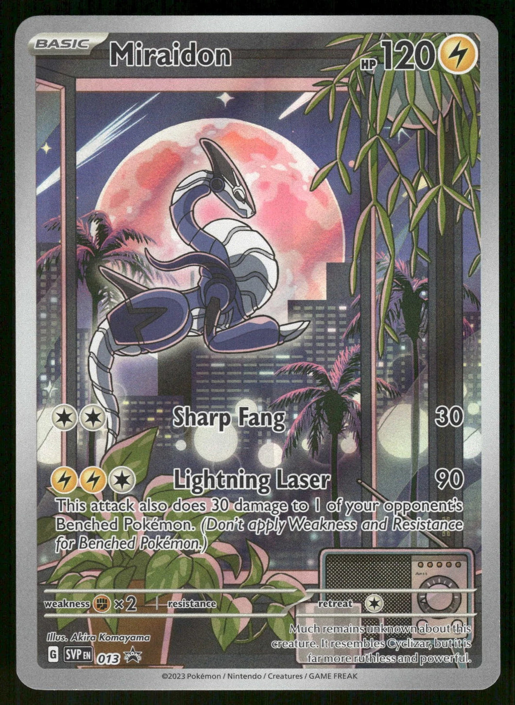 Pokemon TCG - Miraidon Sealed #013