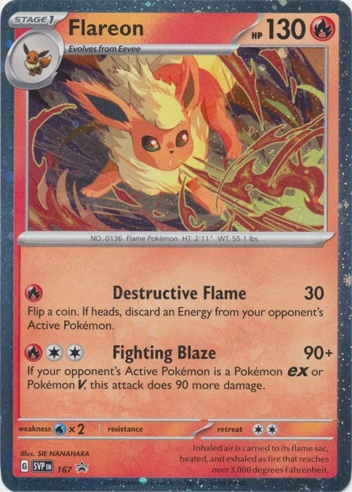 Pokemon TCG - Flareon #167