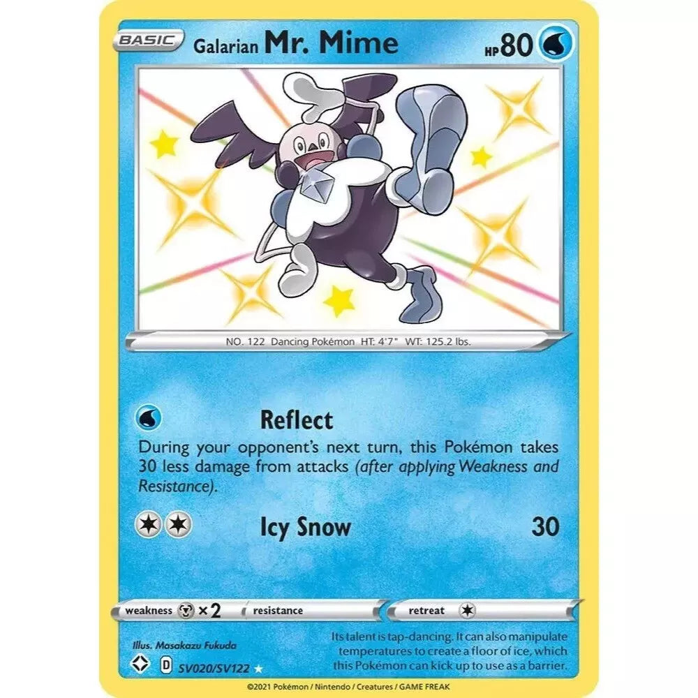 Pokemon TCG - Galarian Mr. Mime #SV020