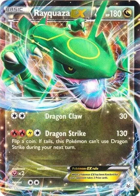 Pokemon TCG - Rayquaza EX #60