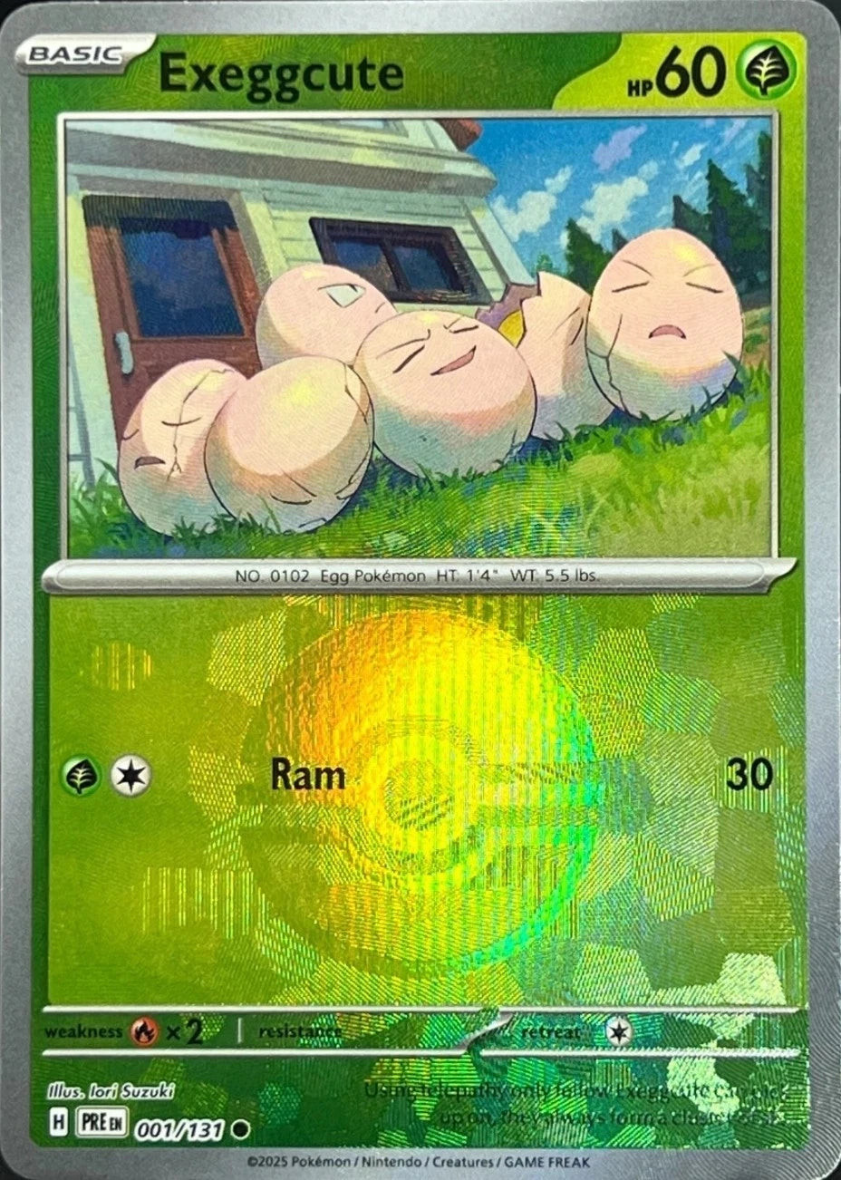 Pokemon TCG - Exeggcute #001