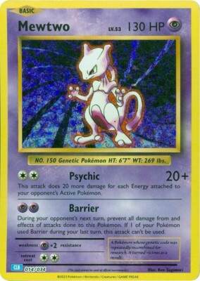 Pokemon TCG - Mewtwo #014