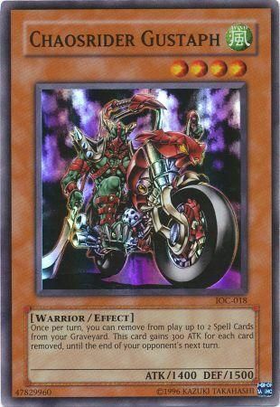 Yu-Gi-Oh! TCG - Chaosrider Gustaph IOC-018