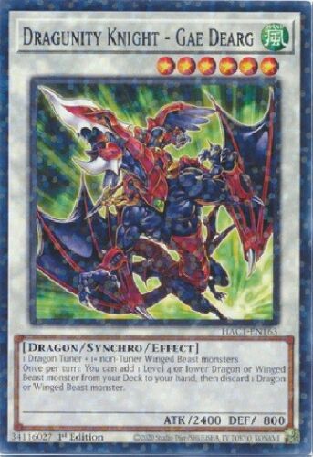 Yu-Gi-Oh! TCG - Dragunity Knight - Gae Dearg HAC1-EN163