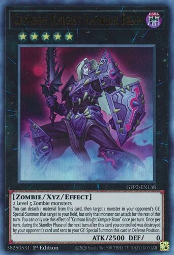 Yu-Gi-Oh! TCG - Crimson Knight Vampire Bram GFP2-EN138