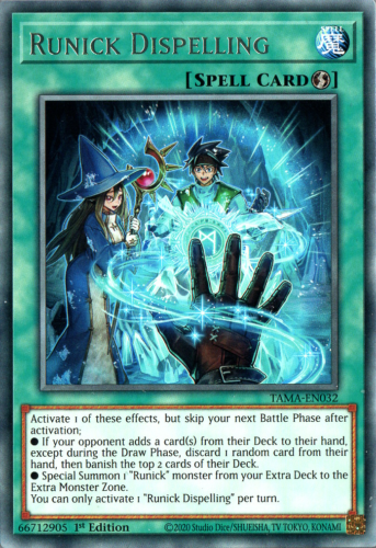 Yu-Gi-Oh! TCG - Runick Dispelling TAMA-EN032