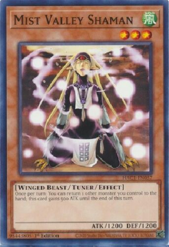 Yu-Gi-Oh! TCG - Mist Valley Shaman HAC1-EN057