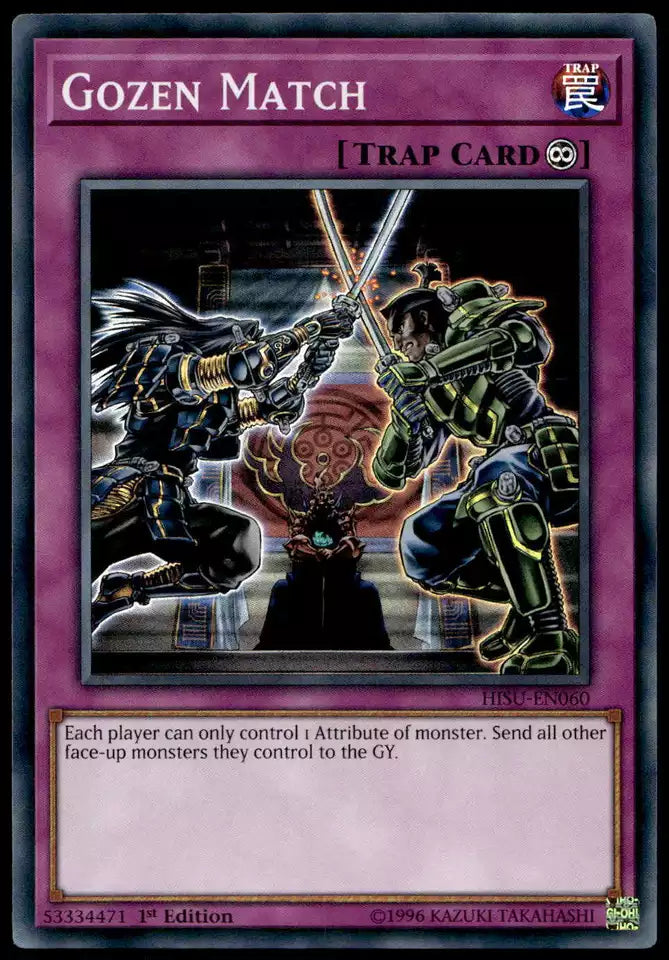 Yu-Gi-Oh! TCG - Gozen Match HISU-EN060