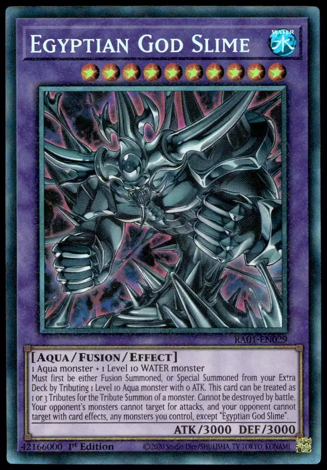 Yu-Gi-Oh! TCG - Egyptian God Slime RA01-EN029