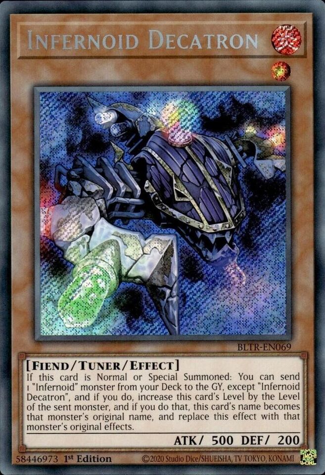 Yu-Gi-Oh! TCG - Infernoid Decatron BLTR-EN069