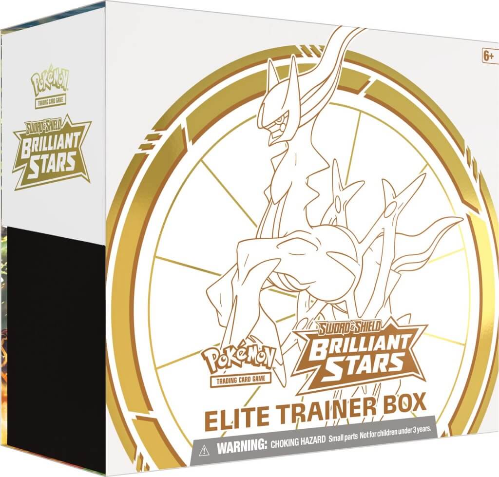 Pokemon TCG - Brilliant Stars Elite Trainer Box (with protective case)