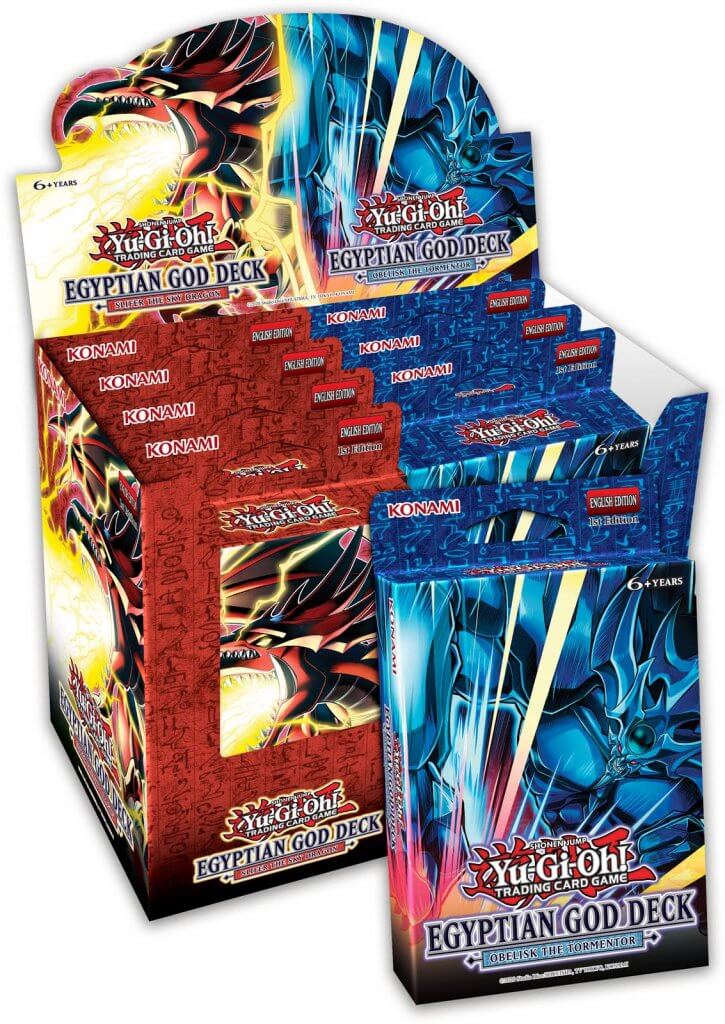 Yu-Gi-Oh TCG - Egyptian God Structure Decks (1st Edition)