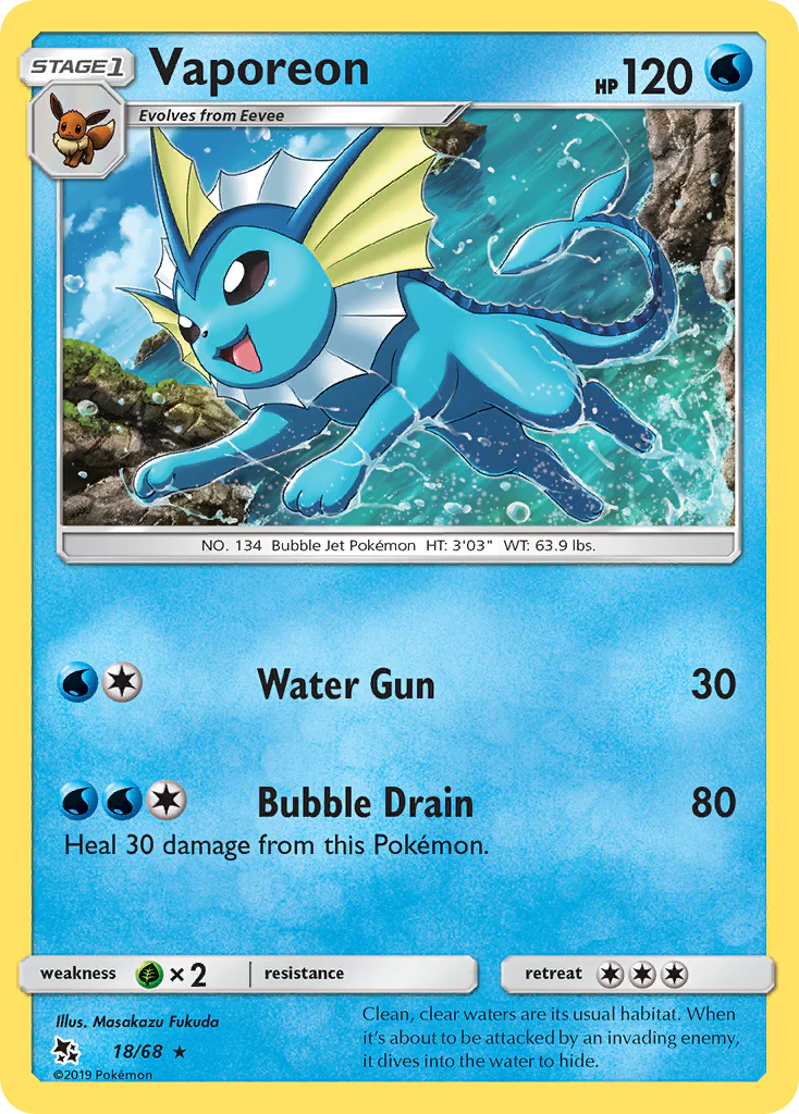 Pokemon TCG - Vaporeon #18