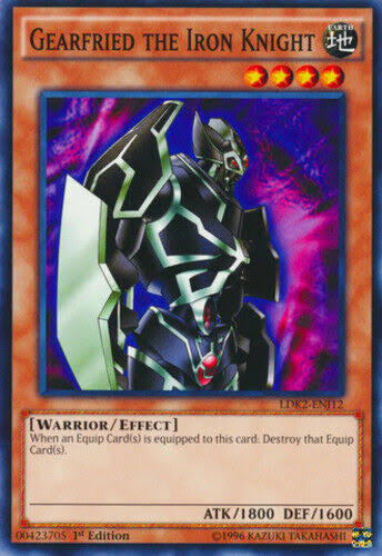 Yu-Gi-Oh! TCG - Gearfield the Iron Knight LDK2-ENJ12