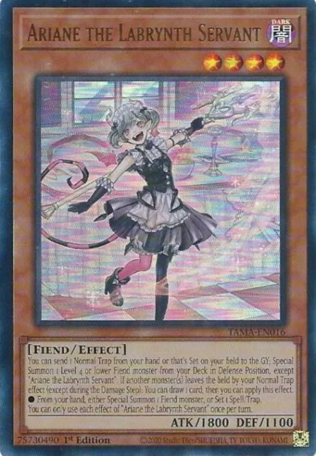 Yu-Gi-Oh! TCG - Ariane the Labrynth Servant TAMA-EN016