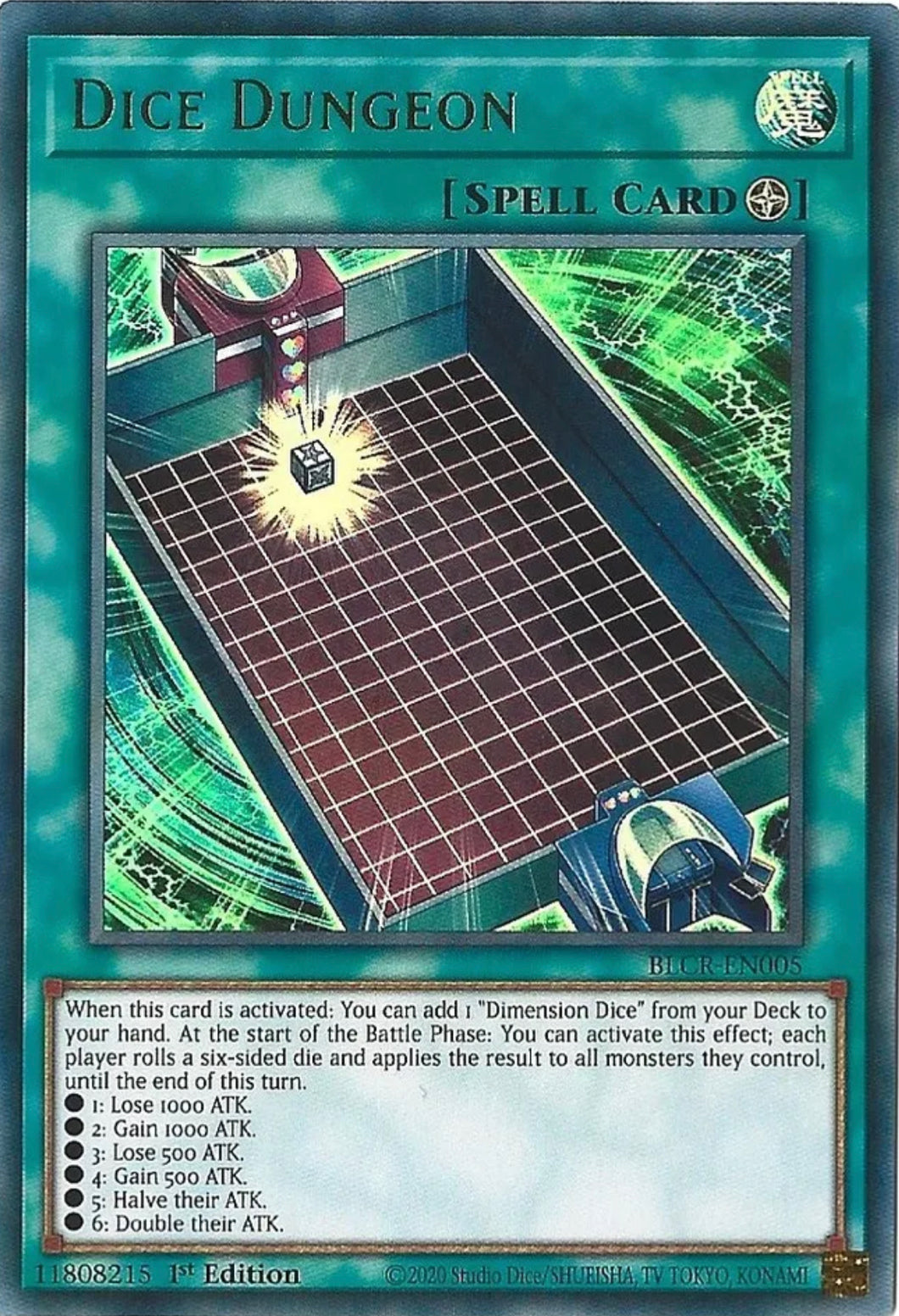 Yu-Gi-Oh! TCG - Dice Dungeon BLCR-EN005