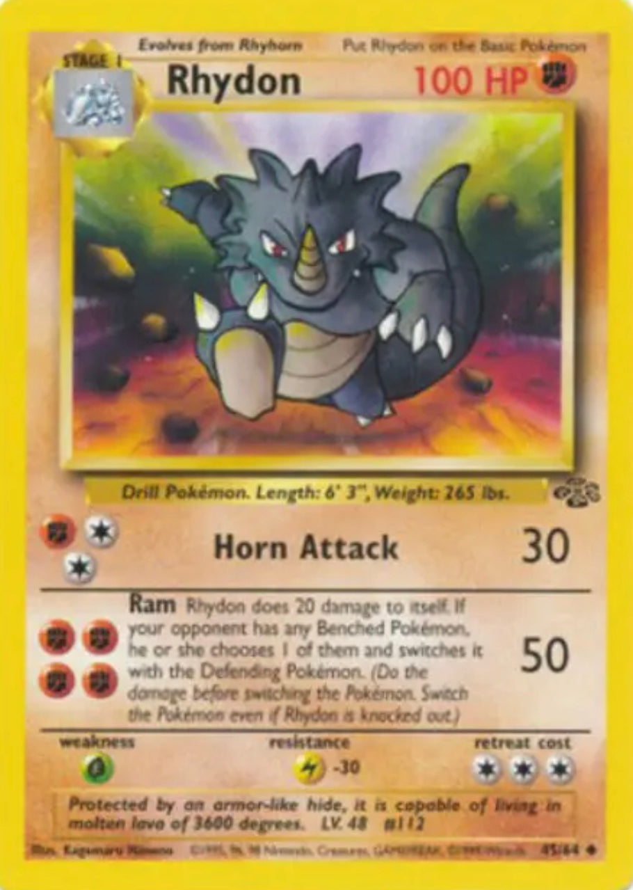 Pokemon TCG - Rhydon #45