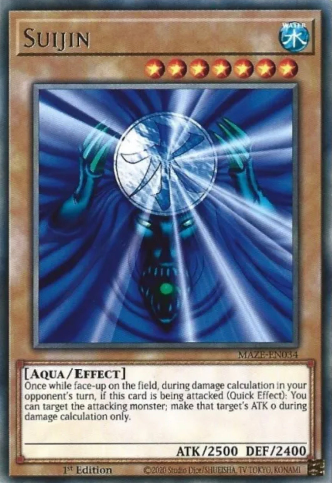 Yu-Gi-Oh! TCG - Suijin MAZE-EN034