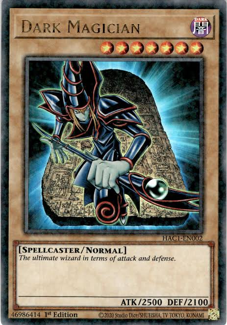Yu-Gi-Oh! TCG - Dark Magician HAC1-EN002
