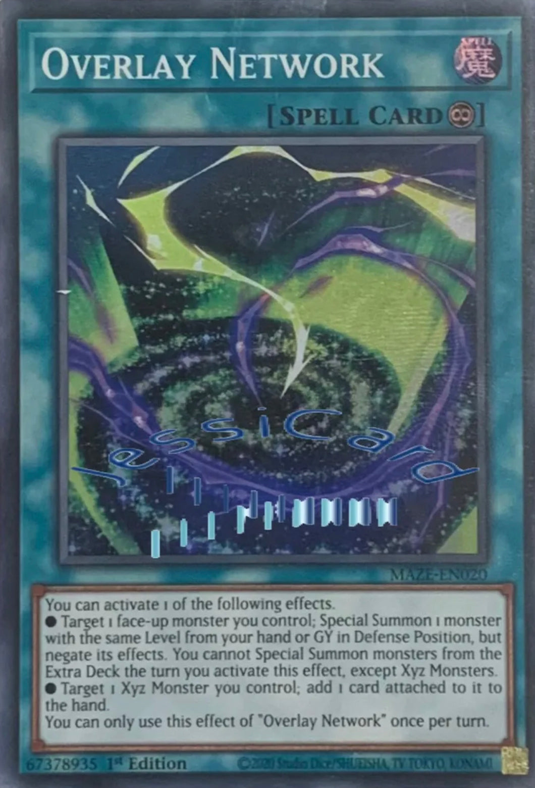 Yu-Gi-Oh! TCG - Overlay Network MAZE-EN020