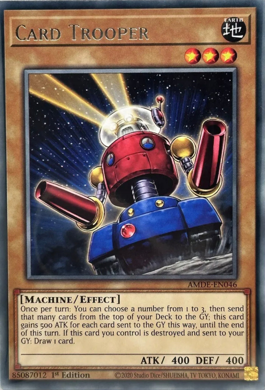 Yu-Gi-Oh! TCG - Card Trooper AMDE-EN046