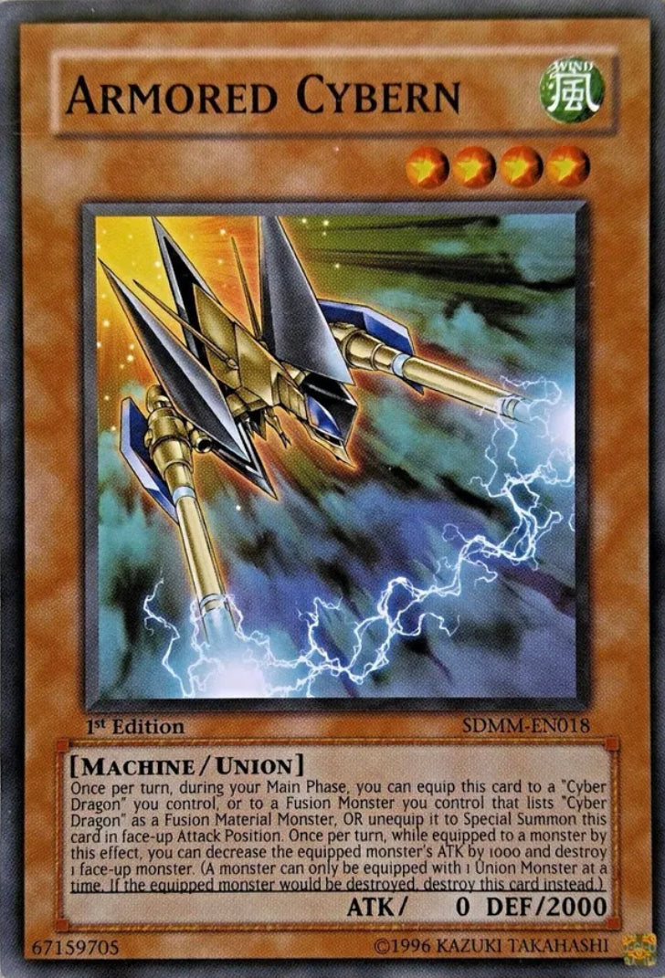 Yu-Gi-Oh! TCG - Armored Cybernetic SDMM-EN018