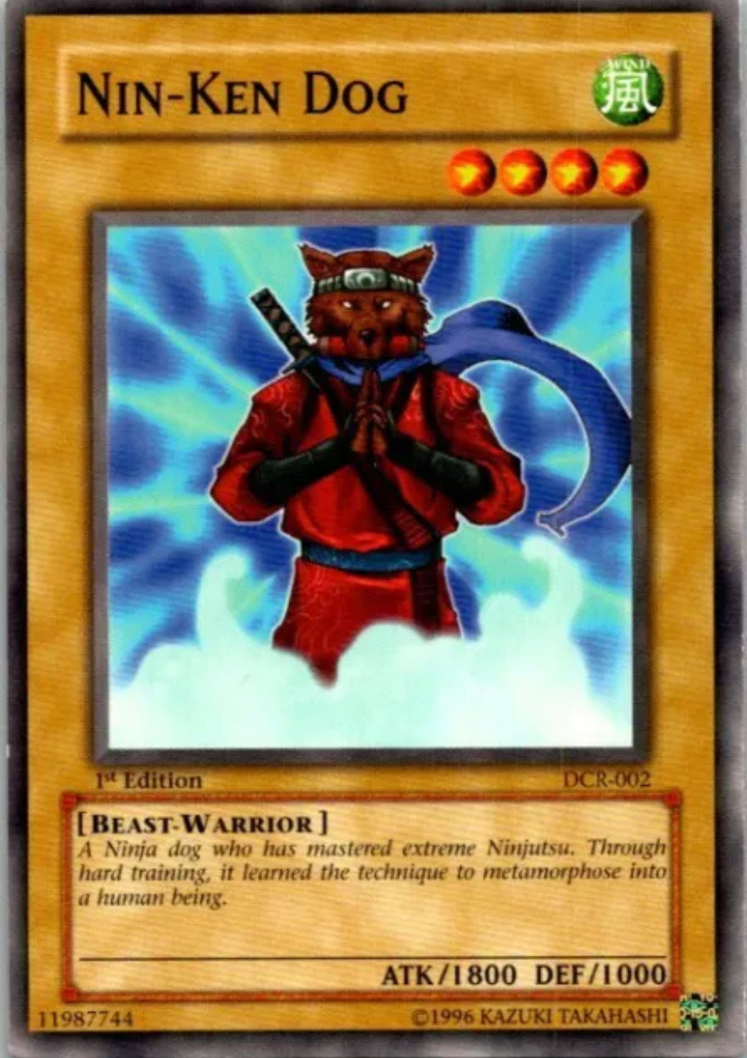 Yu-Gi-Oh! TCG - Nin-Ken Dog DCR-002