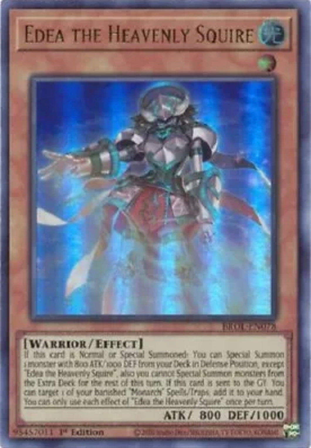 Yu-Gi-Oh! TCG - Edea the Heavenly Squire BROL-EN078