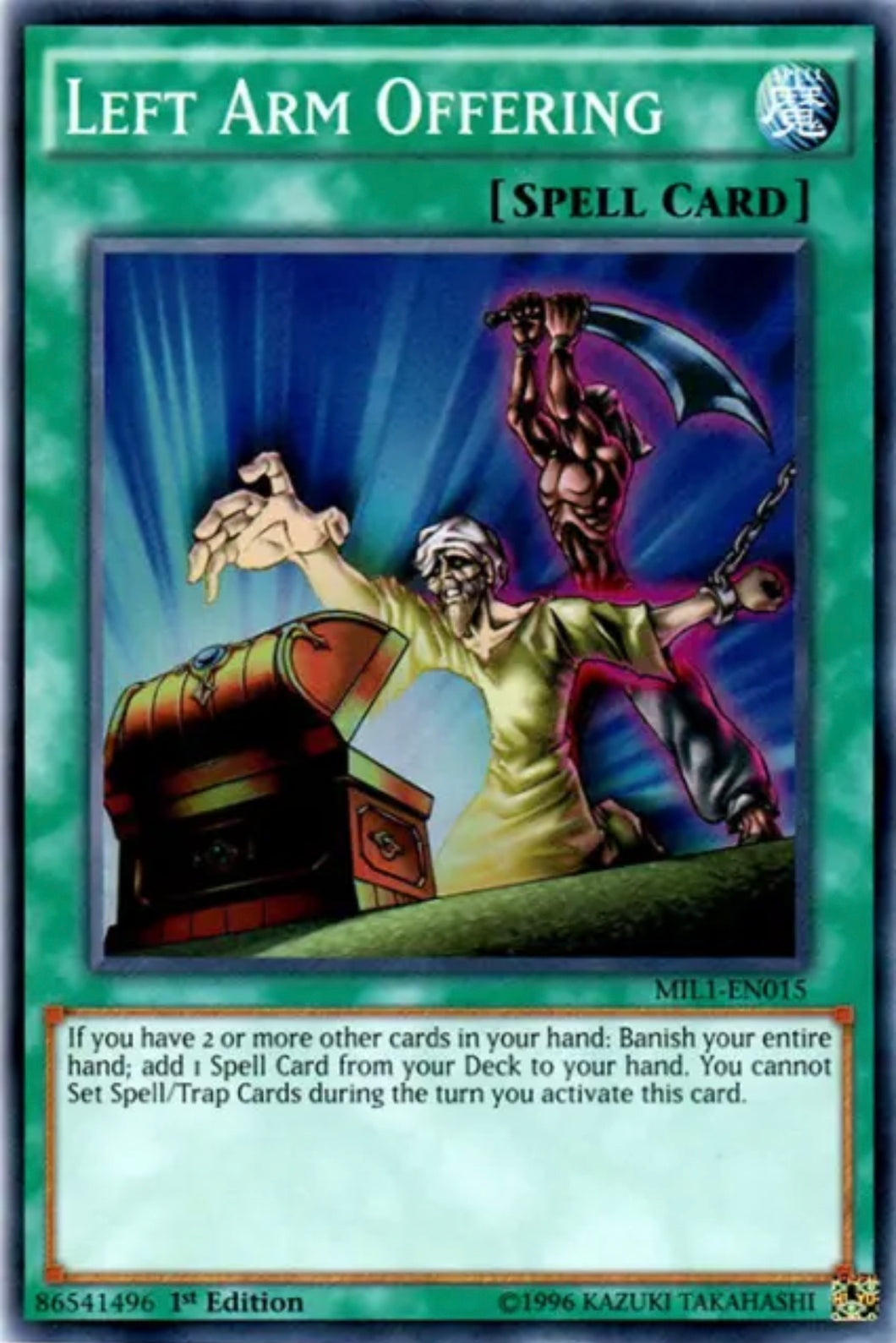 Yu-Gi-Oh! TCG - Left Arm Offering LED2-EN013