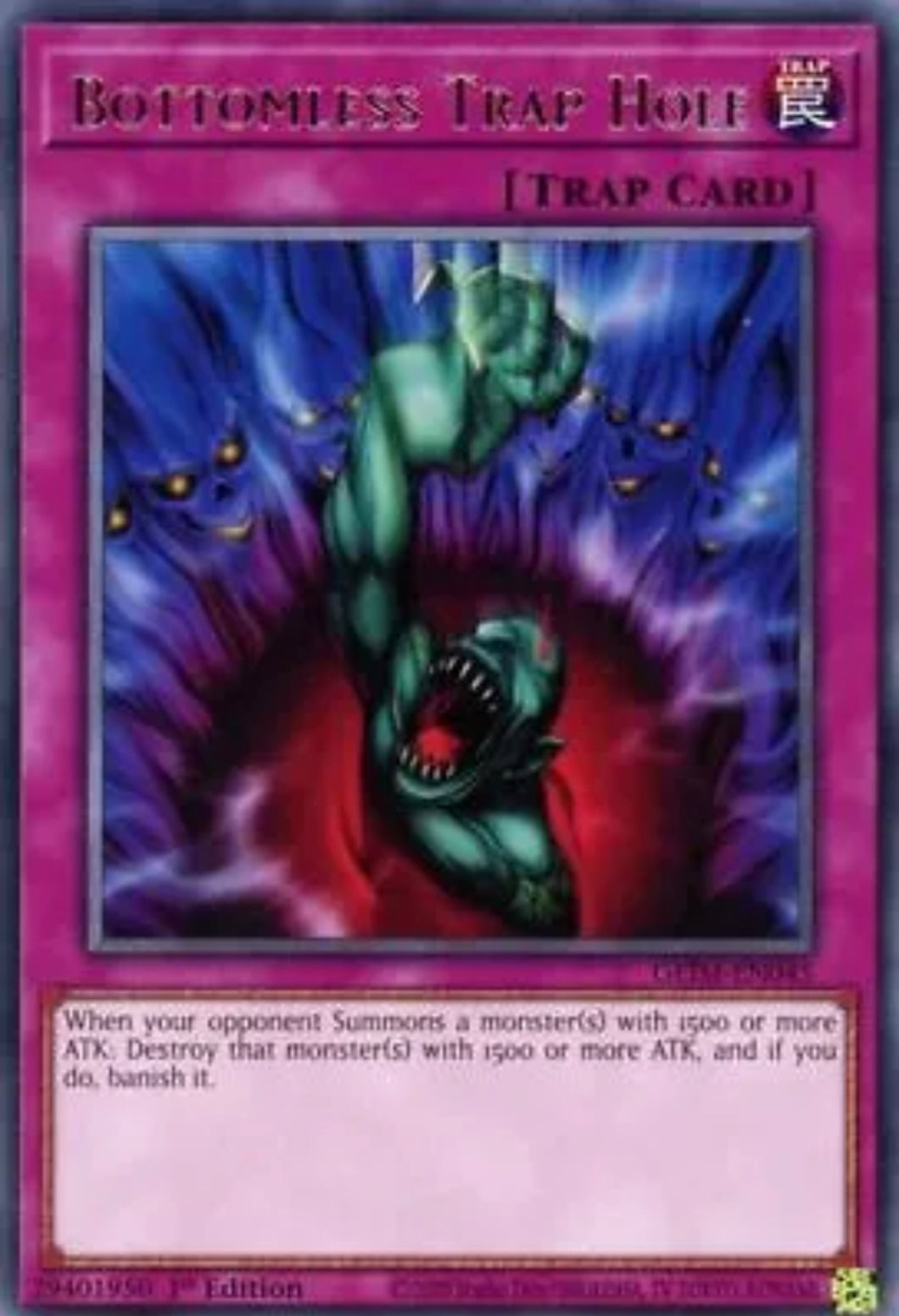 Yu-Gi-Oh! TCG - Bottomless Trap Hole GEIM-EN045