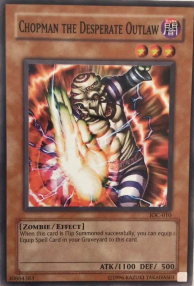 Yu-Gi-Oh! TCG - Chopman the Desperate Outlaw IOC-010