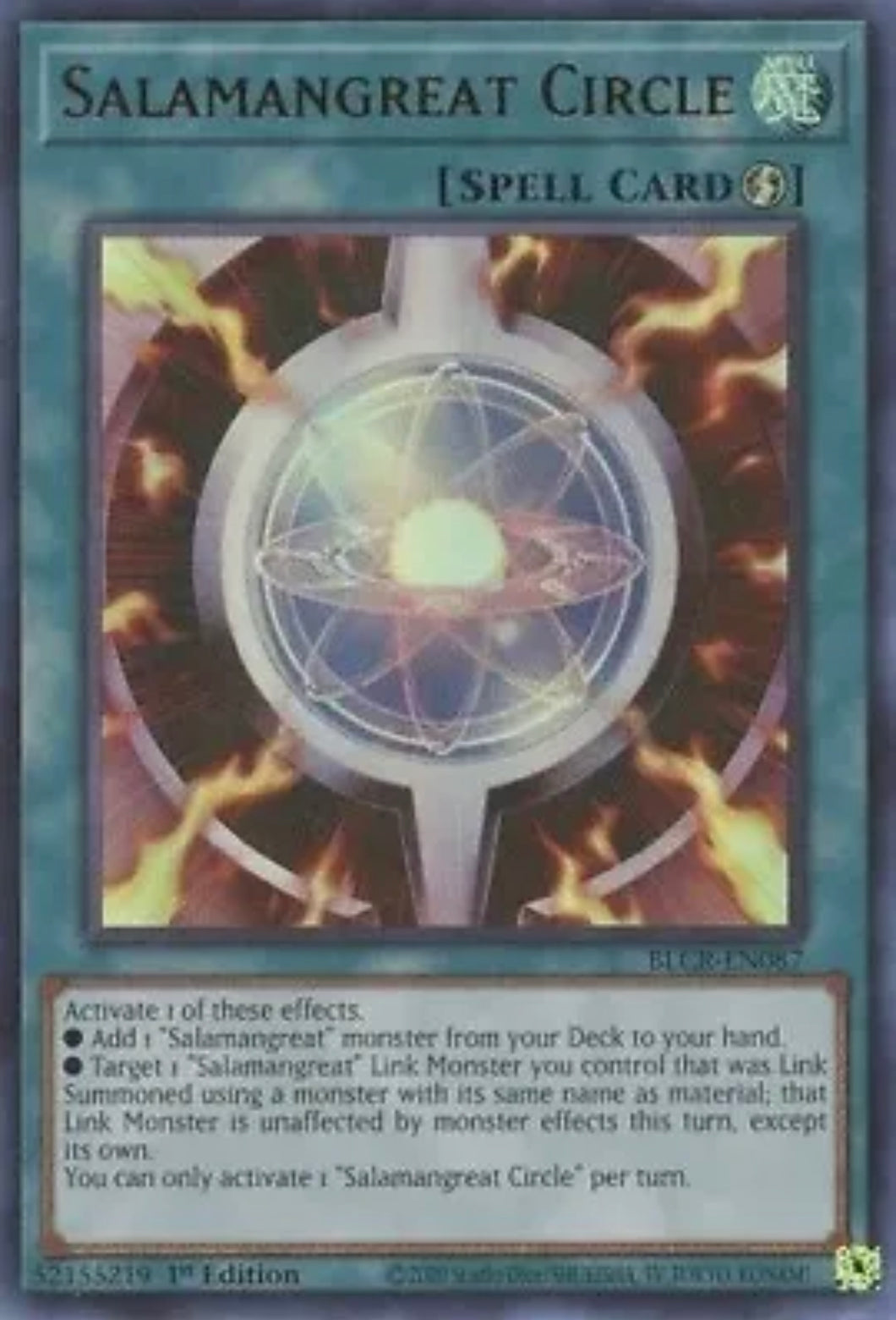 Yu-Gi-Oh! TCG - Salamangreat Circle BLCR-EN087