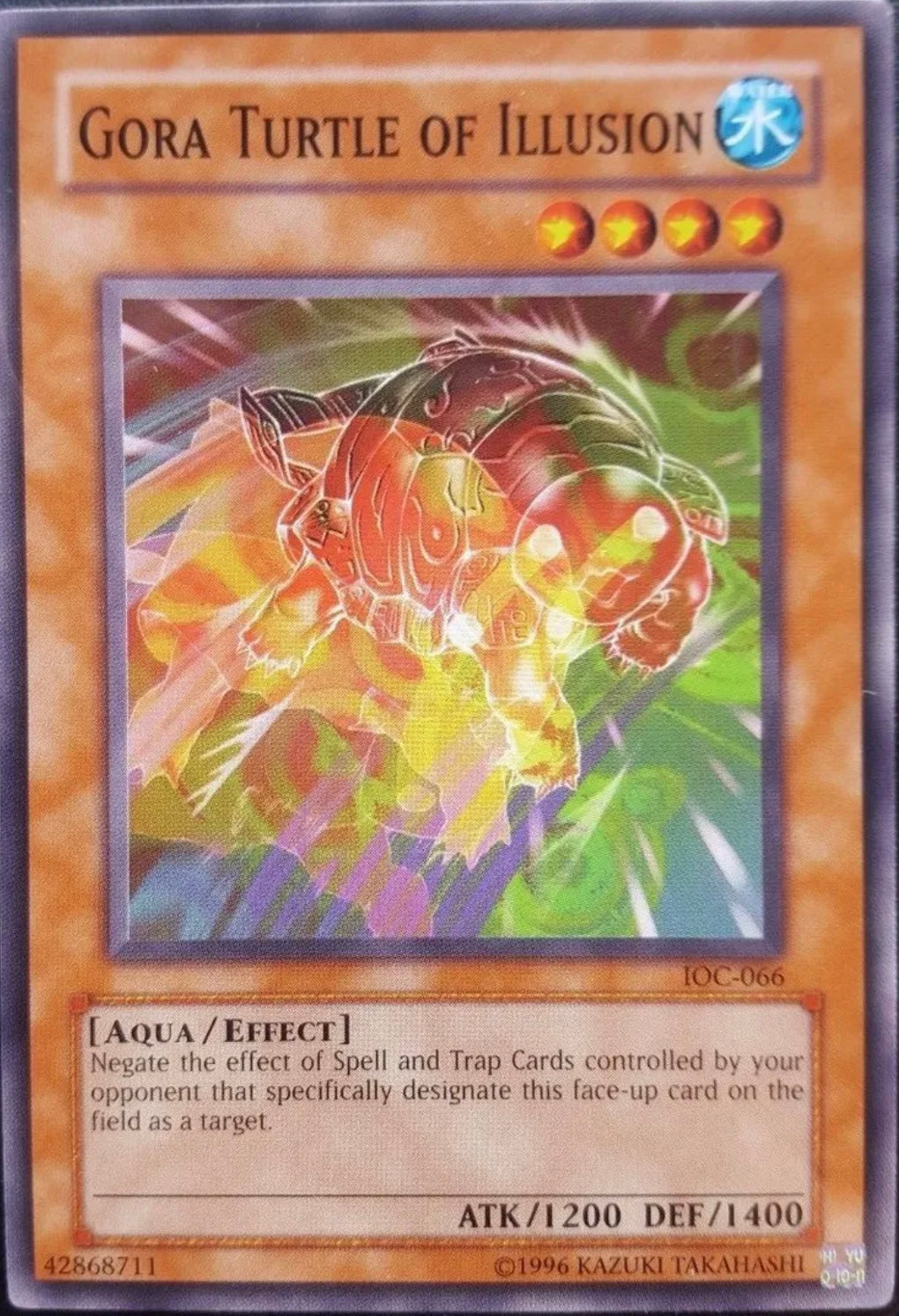 Yu-Gi-Oh! TCG - Gora Turtle of Illusion IOC-066