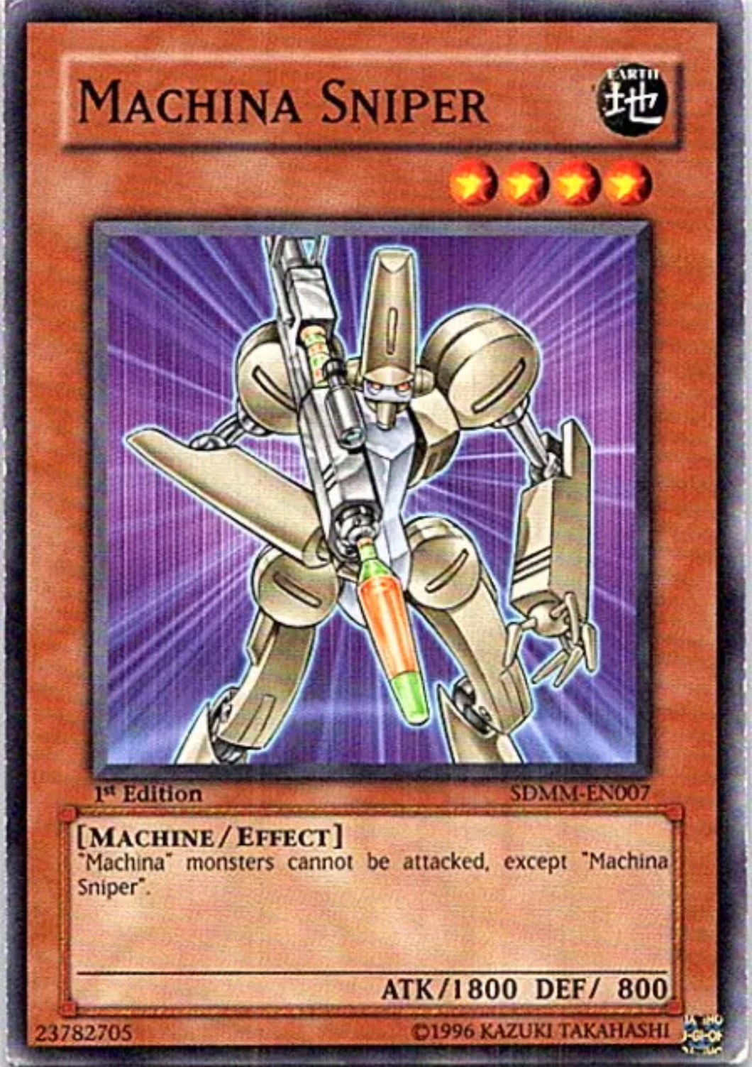 Yu-Gi-Oh! TCG - Machina Sniper SDMM-EN007