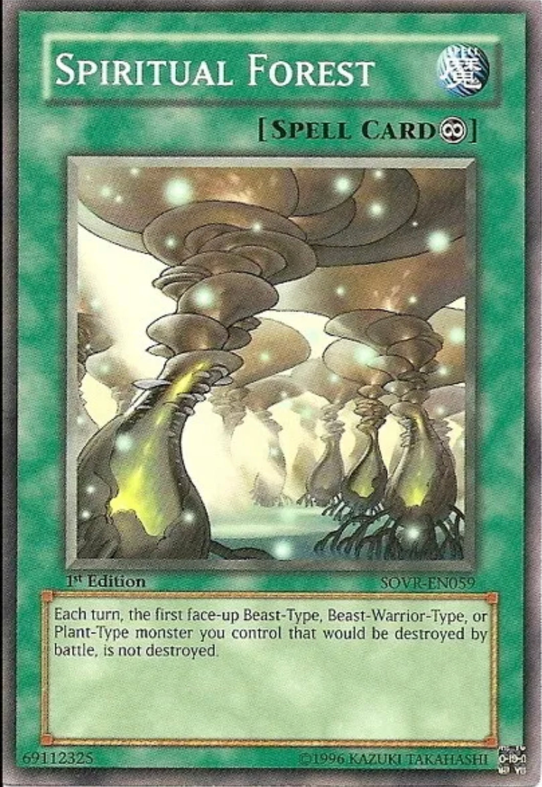 Yu-Gi-Oh! TCG - Spiritual Forest SOVR-EN059