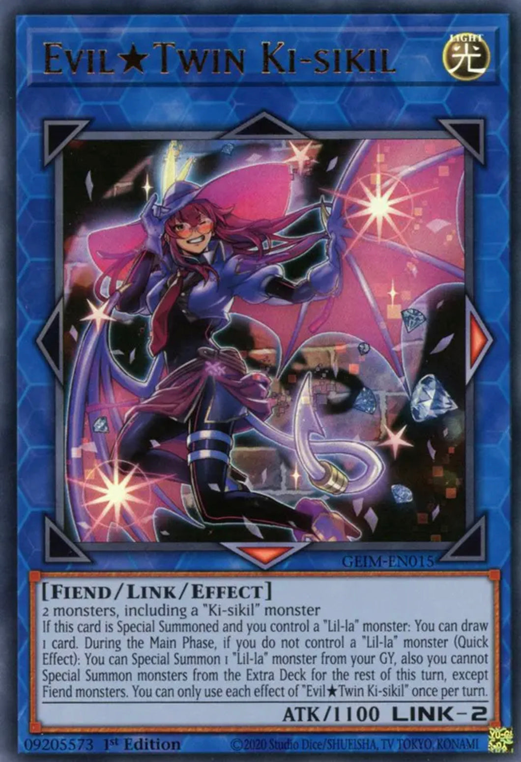 Yu-Gi-Oh! TCG - Evil ⭐️ Twin Ki-Sikil GEIM-EN015